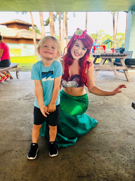 Pics with the Little Mermaid