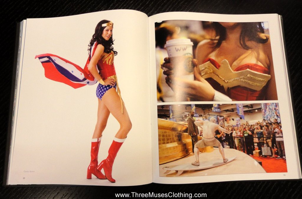 Candy Keane as Wonder Woman