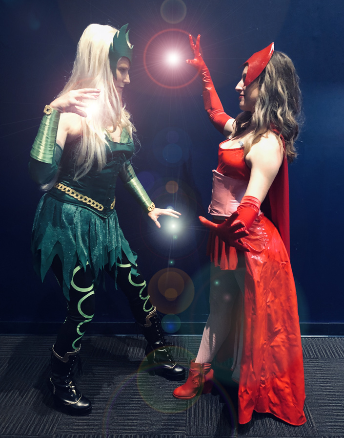 Enchantress vs Scarlet Witch